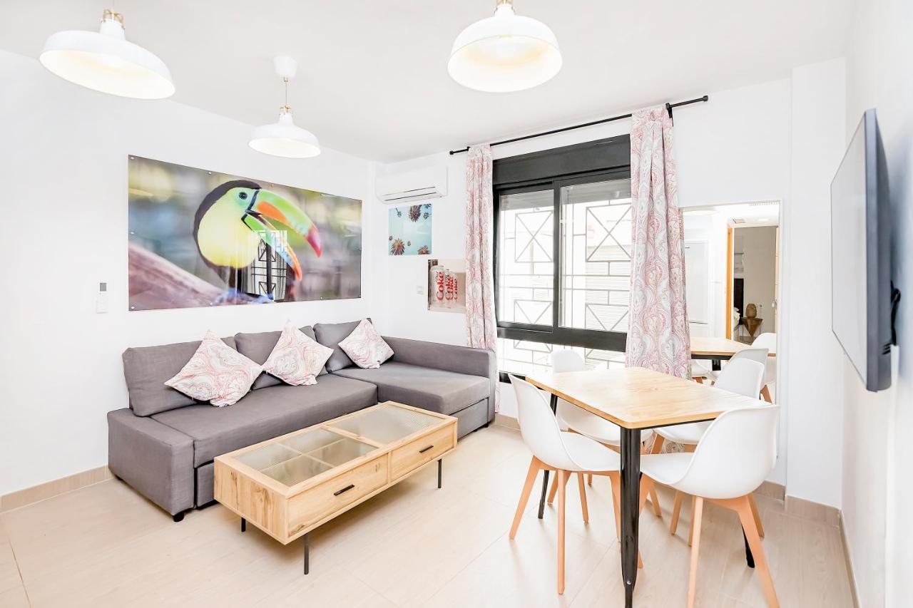 Appartamento Maba/private Backyard/walk To Downtown/large Smart Tv Málaga